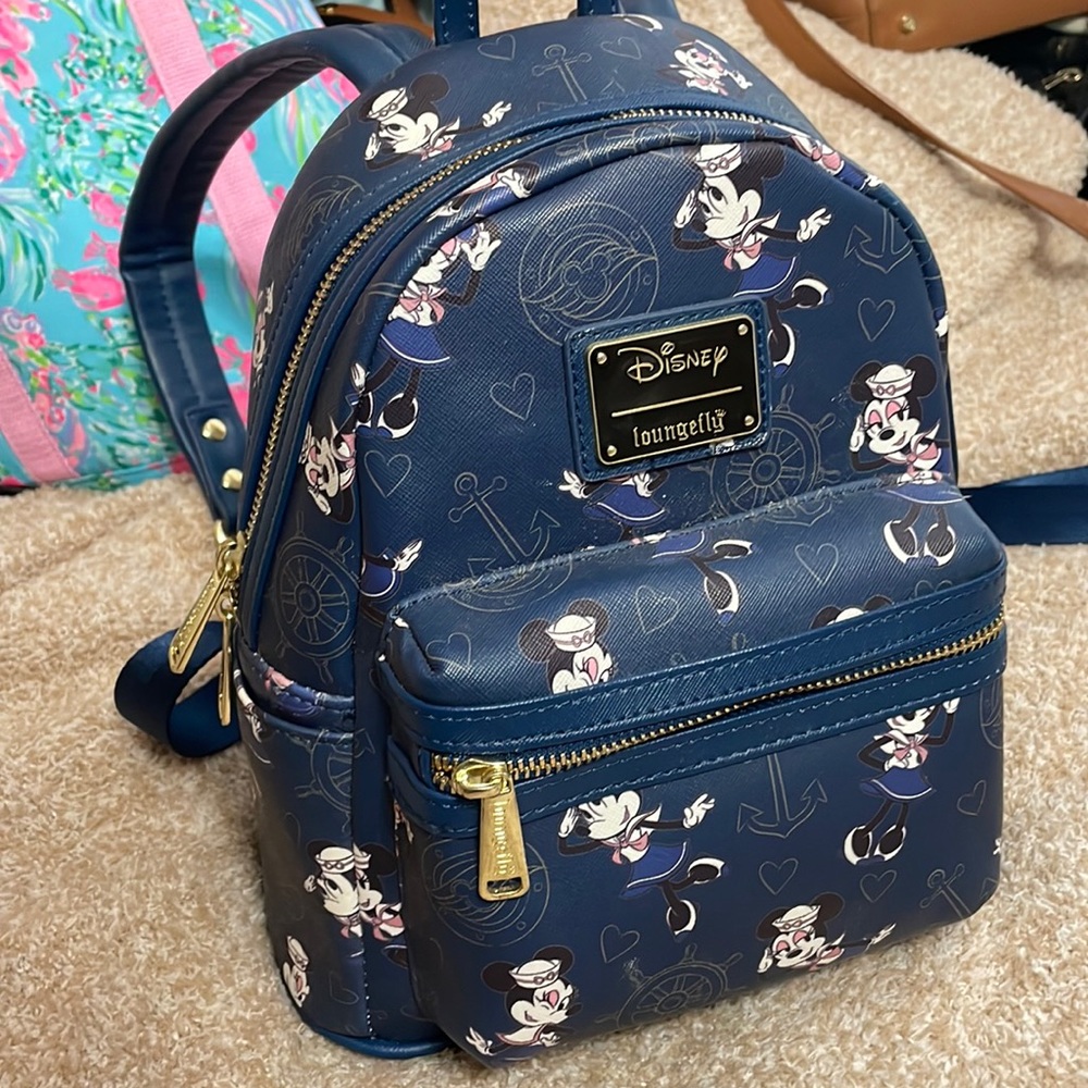 Disney Cruiseline Minnie Mouse Loungefly